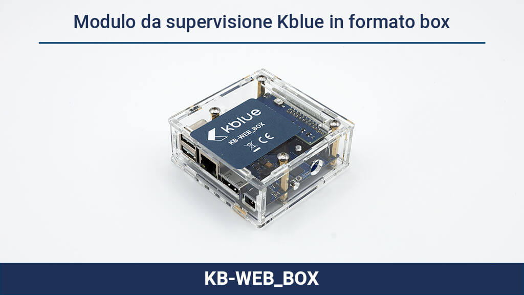 modulo da supervisione kblue in formato box